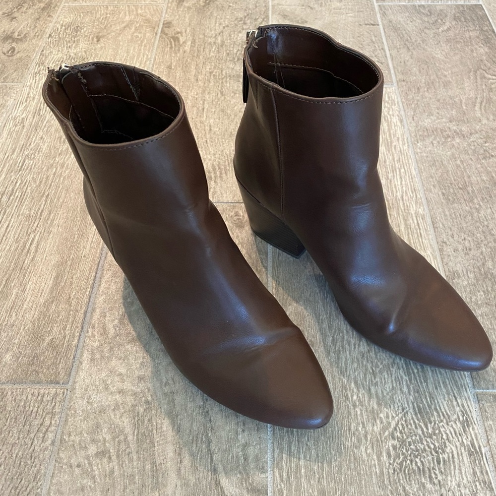 Chocolate Brown Ankle Boots